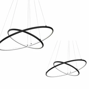 Lampa wisząca ORION 53W LED czarny