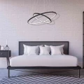 Lampa wisząca ORION 53W LED czarny