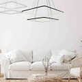 Lampa wisząca NIX 50W LED czarny