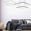 Lampa wisząca NIX 50W LED czarny