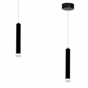 Lampa wisząca CARBON 1X5W LED czarny