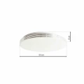 Plafon SIENA 72W biały LED szer.55cm