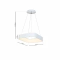 Lampa wisząca ASTRO 24W LED biały