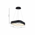 Lampa wisząca ASTRO 24W LED czarny