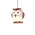 Lampa wisząca OWL 1XE14 LED multikolor