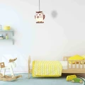 Lampa wisząca OWL 1XE14 LED multikolor