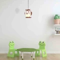 Lampa wisząca OWL 1XE14 LED multikolor