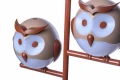 Plafon OWL 2XG9 LED  szer.30cm