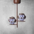 Plafon OWL 2XG9 LED  szer.30cm