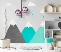Plafon OWL 2XG9 LED  szer.30cm