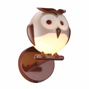 Kinkiet OWL 1XG9 LED multikolor