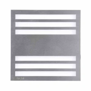 Oprawa schodowa PEPERS 3000K srebrno-biały 0.6W