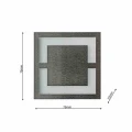 Oprawa schodowa QUADRO 3000K srebrno-biały 0.6W