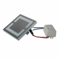 Oprawa schodowa QUADRO 6500K srebrno-biały 0.6W
