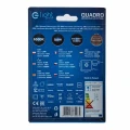 Oprawa schodowa QUADRO 6500K srebrno-biały 0.6W