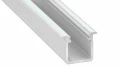 Profil aluminiowy biały TYP G 1m + Klosz mleczny