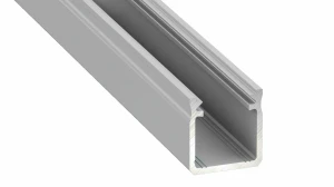 Profil aluminiowy SREBRNY TYP Y 1m + Klosz mleczny