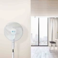 Wentylator STOJĄCY EKO-LIGHT 16'' biały