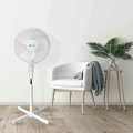 Wentylator STOJĄCY EKO-LIGHT 16'' biały