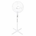 Wentylator STOJĄCY EKO-LIGHT Z PILOTEM 16'' biały