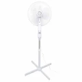 Wentylator STOJĄCY EKO-LIGHT Z PILOTEM 16'' biały
