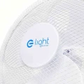 Wentylator STOJĄCY EKO-LIGHT Z PILOTEM 16'' biały