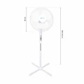 Wentylator STOJĄCY EKO-LIGHT Z PILOTEM 16'' biały