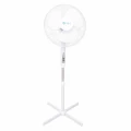 Wentylator STOJĄCY EKO-LIGHT Z PILOTEM 16'' biały
