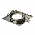 Lampa podtynkowa KWADRATOWYCH 3x5W GU10 Srebrny
