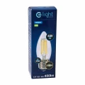 Żarówka FILAMENTOWA LED 4W C37 E27 2700K