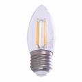 Żarówka FILAMENTOWA LED 4W C37 E27 2700K