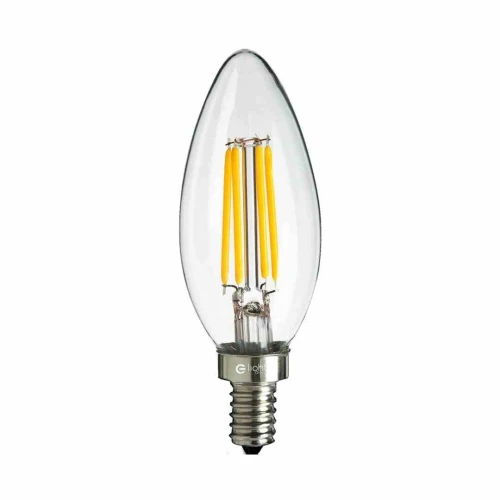 Żarówka FILAMENTOWA LED 4W Świeczka E14 2700K