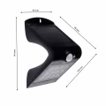 Lampa solarna BUTTERFLY 1,5W czarny