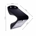 Lampa solarna BUTTERFLY 3,2W czarny