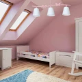 Lampa wisząca ALICE 3xE14 Różowy