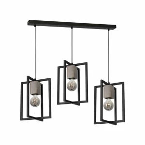 Lampa wisząca RALPH 3xE27 czarny