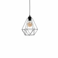 Lampa wisząca BASKET 3xE27 czarny