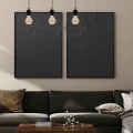 Lampa wisząca BASKET 3xE27 czarny