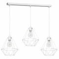 Lampa wisząca BASKET 3xE27 biały