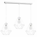 Lampa wisząca BASKET 3xE27 biały