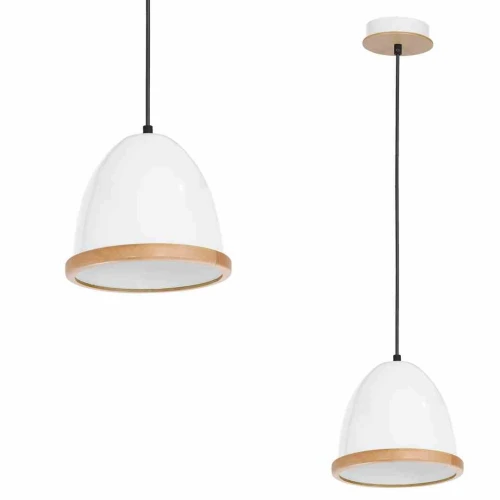 Lampa wisząca STUDIO 1xE27 biały