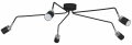 Plafon JOKER czarny 5xGU10  szer.132cm