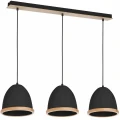 Lampa wisząca STUDIO 3xE27 czarny