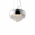 Lampa wisząca LUNA 3xE14 LED chrom