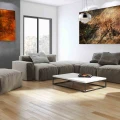 Lampa wisząca LUNA 3xE14 LED chrom