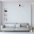 Lampa wisząca LUNA 3xE14 LED chrom