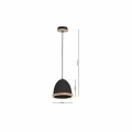 Lampa wisząca STUDIO 1xE27 czarny