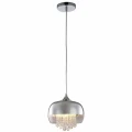 Lampa wisząca LUNA 1xE14 LED chrom