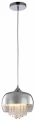 Lampa wisząca LUNA 1xE14 LED chrom