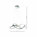 Lampa wisząca CAPPIO 36W LED chrom
